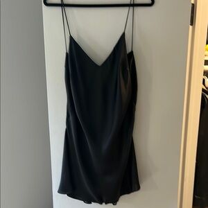 Zara Black Backless Dress